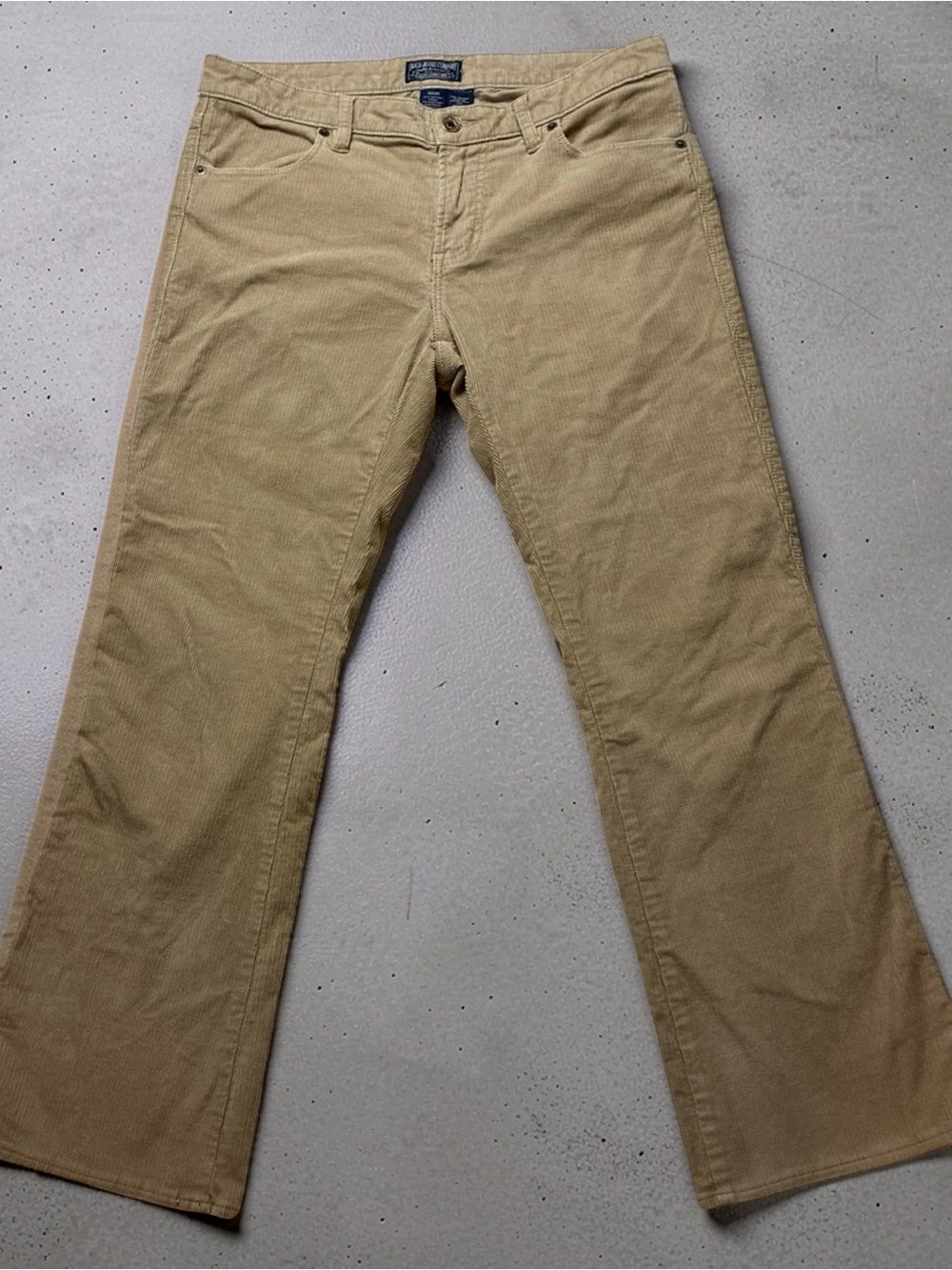 Y2K Polo Jeans Company Womens 10 Low Rise Corduroy Jeans Vintage (0700)